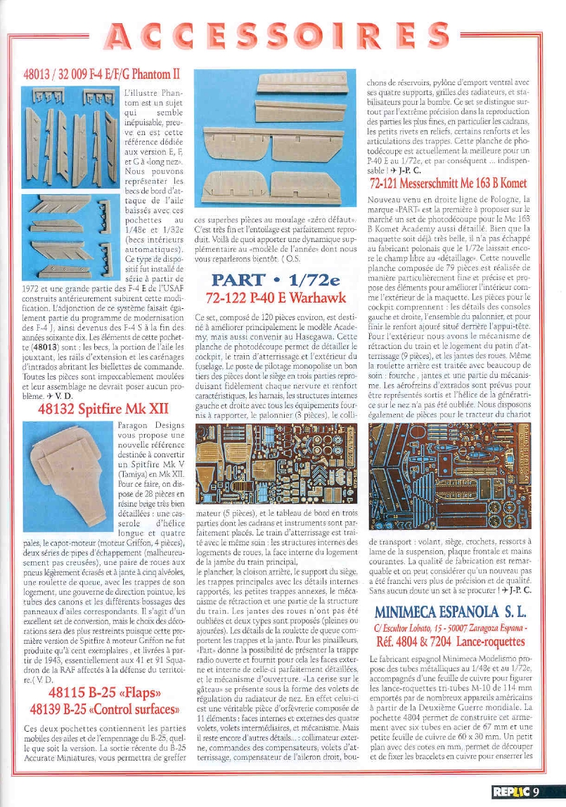 Replic 107 - Gladiator Mk II, Me 262 A-1a, Albatros 